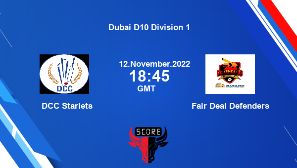 DCS vs FDD, Dream11 Prediction, Fantasy Cricket Tips, Dream11 Team, Pitch Report, Injury Update – Dubai D10 Division 1
