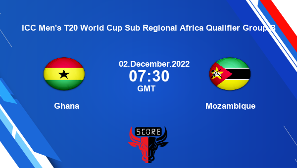 Ghana vs MOZ live score, Ghana vs Mozambique live 6th Match T20I, ICC Men’s T20 World Cup Sub Regional Africa Qualifier Group B