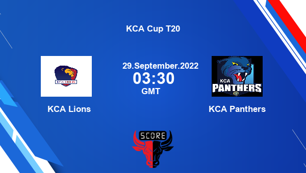 LIO vs PAN live score, KCA Lions vs KCA Panthers live Match 17 T20, KCA Cup T20