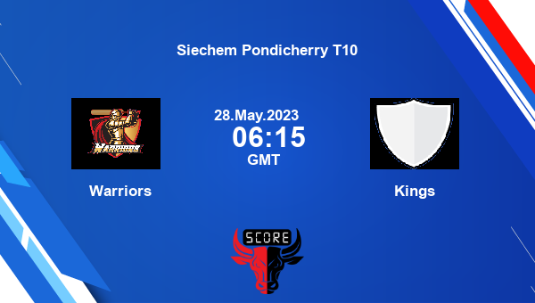 WAR vs KGS, Dream11 Prediction, Fantasy Cricket Tips, Dream11 Team, Pitch Report, Injury Update - Siechem Pondicherry T10