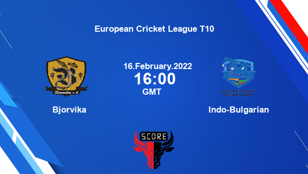 Bjorvika vs Indo-Bulgarian Group B – Match 15 T10 livescore, BJA vs INB, European Cricket League T10