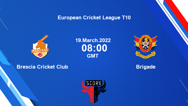 Brescia Cricket Club vs Brigade Qualifier  T10 livescore, BRCC vs BRI, European Cricket League T10