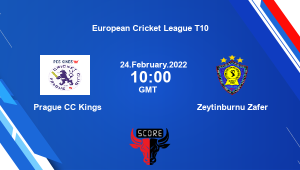 Prague CC Kings vs Zeytinburnu Zafer Eliminator 1 T10 livescore, PCK vs ZTB, European Cricket League T10