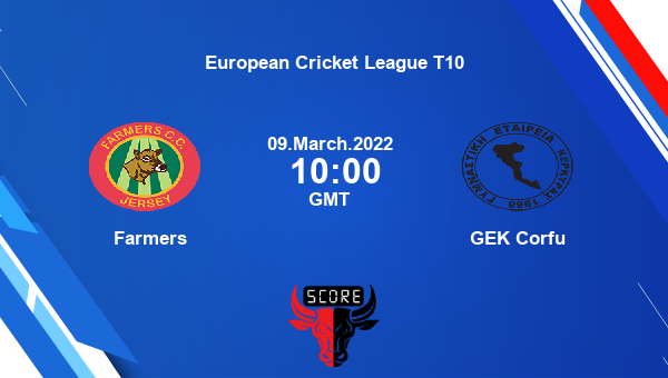 Farmers vs GEK Corfu Match 12 T10 livescore, FAR vs GEK, European Cricket League T10