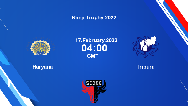 Haryana vs Tripura Elite, Group F First Class livescore, HAR vs TPURA, Ranji Trophy 2022