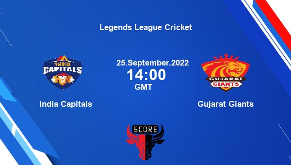 India Capitals vs Gujarat Giants Dream11 Match Prediction | Legends League Cricket |Team News|