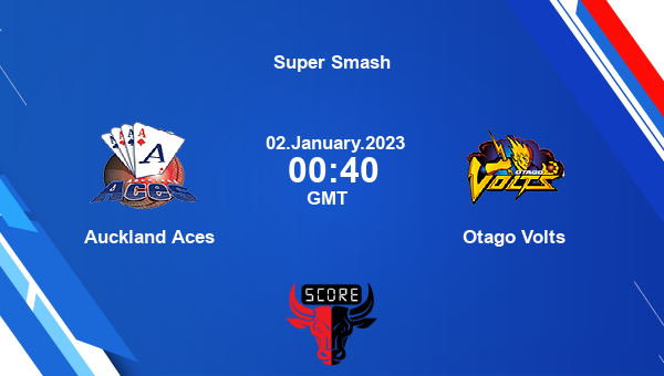 AA vs OV live score, Auckland Aces vs Otago Volts live Match 10 T20, Super Smash