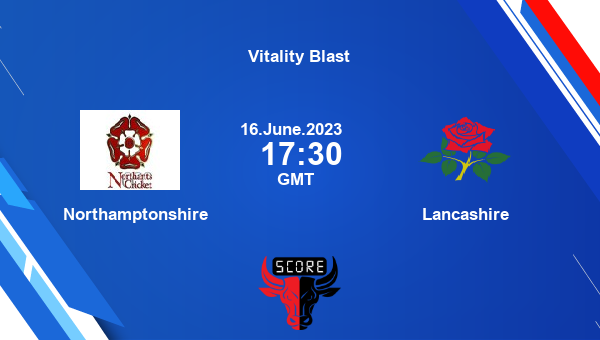NOR vs LAN live score, Northamptonshire vs Lancashire Cricket Match Preview, Match 75 T20, Vitality Blast