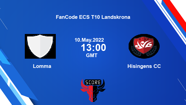 LA vs HSG live score, Lomma vs Hisingens CC live Match 32 T10, FanCode ECS T10 Landskrona