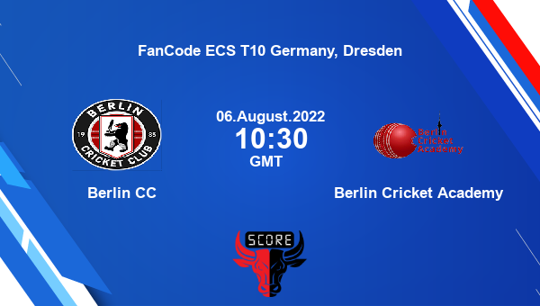BER vs BCA live score, Berlin CC vs Berlin Cricket Academy live Match 23 T10, FanCode ECS T10 Germany, Dresden