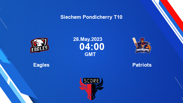 EAG vs PAT, Dream11 Prediction, Fantasy Cricket Tips, Dream11 Team, Pitch Report, Injury Update - Siechem Pondicherry T10
