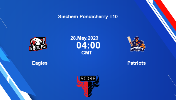 EAG vs PAT, Dream11 Prediction, Fantasy Cricket Tips, Dream11 Team, Pitch Report, Injury Update – Siechem Pondicherry T10