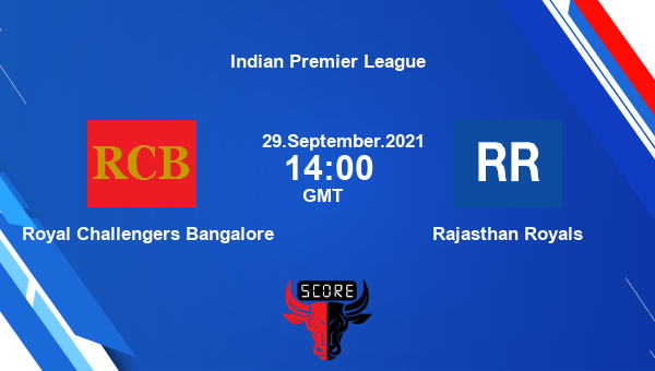 RCB vs RR 43th Match Team News Preview Dream11 Prediction | IPL