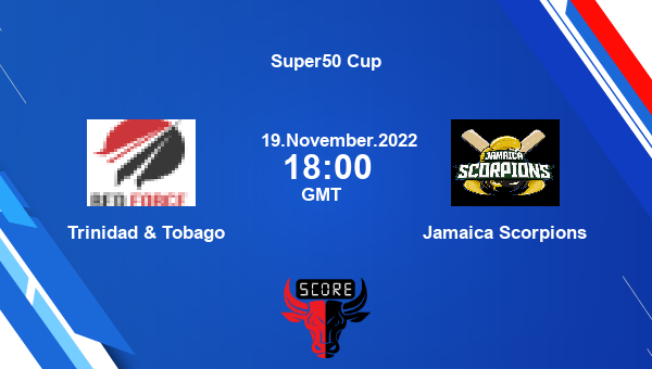 T&T vs JAM live score, Trinidad & Tobago vs Jamaica Scorpions live Final List A, Super50 Cup