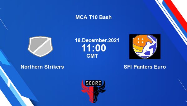 Northern Strikers vs SFI Panters Euro Dream11 Cricket Match Prediction | MCA T10 Bash |Team News|