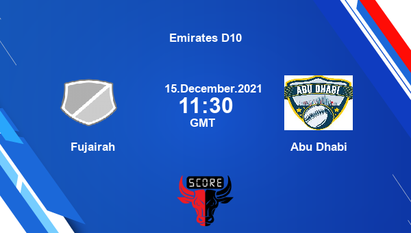 Fujairah vs Abu Dhabi Dream11 Cricket Prediction | Emirates D10 |Team News|