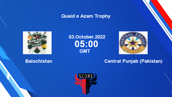 Balochistan vs Central Punjab (Pakistan) Dream11 Match Prediction | Quaid e Azam Trophy |Team News|