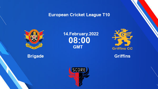 Brigade vs Griffins Group B – Match 1 T10 livescore, BRI vs GRI, European Cricket League T10