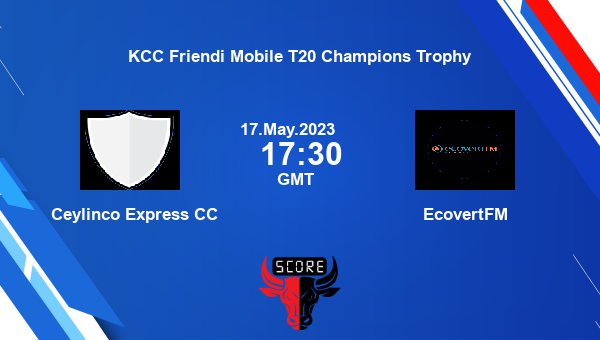 CECC vs ETF live score, Ceylinco Express CC vs EcovertFM live Match 36 T20, KCC Friendi Mobile T20 Champions Trophy