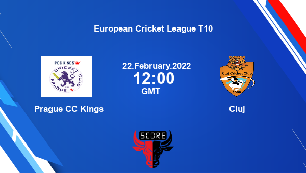 Prague CC Kings vs Cluj Group C – Match 8 T10 livescore, PCK vs CLJ, European Cricket League T10