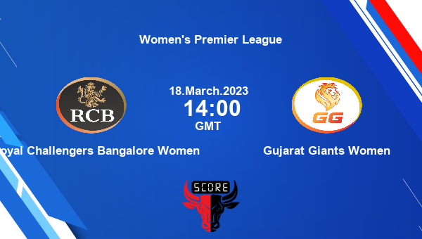 BLR-W vs GUJ-W live score, Royal Challengers Bangalore Women vs Gujarat Giants Women live Match 16 Women T20, Women’s Premier League