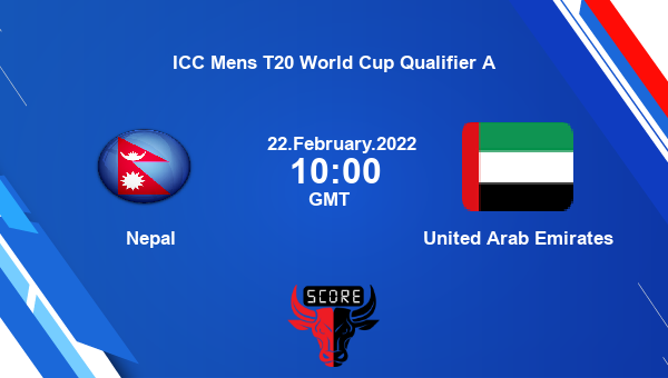 Nepal vs United Arab Emirates 1st Semi-Final T20I livescore, NEP vs UAE, ICC Mens T20 World Cup Qualifier A