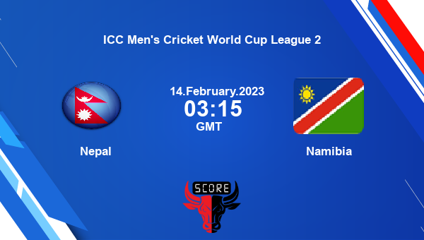 NEP vs NAM live score, Nepal vs Namibia live Match 121 ODI, ICC Men’s Cricket World Cup League 2