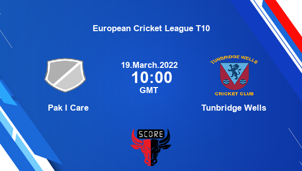 Pak I Care vs Tunbridge Wells Eliminator T10 livescore, PIC vs TW, European Cricket League T10