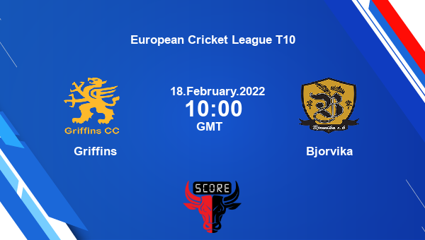 Griffins vs Bjorvika Eliminator 3 T10 livescore, GRI vs BJA, European Cricket League T10