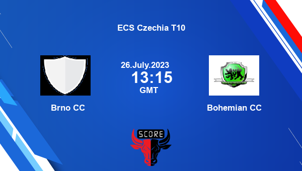 BRN vs BCC live score, Brno CC vs Bohemian CC Cricket Match Preview, Match 50 T10, ECS Czechia T10
