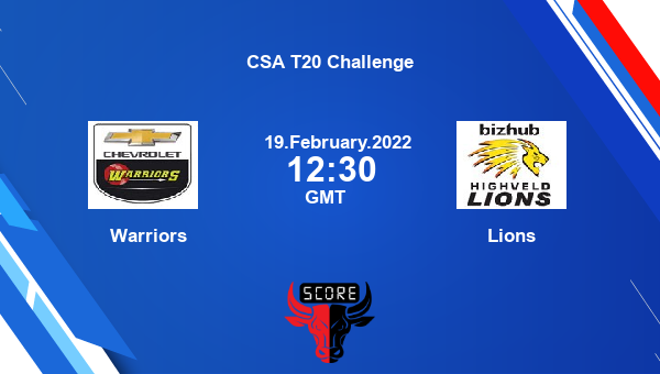 Warriors vs Lions Match 22 T20 livescore, WAR vs LIO, CSA T20 Challenge