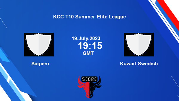 SAI vs KW, Dream11 Prediction, Fantasy Cricket Tips, Dream11 Team, Pitch Report, Injury Update – KCC T10 Summer Elite League