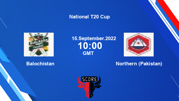 BAL vs NOR live score, Balochistan vs Northern (Pakistan) live Match 25 T20, National T20 Cup