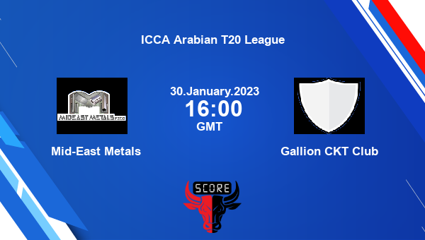 MEM vs GCC, Dream11 Prediction, Fantasy Cricket Tips, Dream11 Team, Pitch Report, Injury Update – ICCA Arabian T20 League