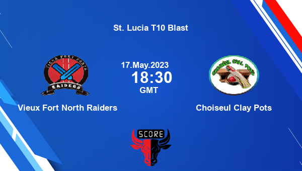 VNR vs CCP live score, Vieux Fort North Raiders vs Choiseul Clay Pots live Match 16 T10, St. Lucia T10 Blast