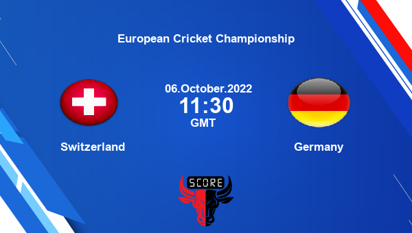 SUI vs GER live score, Switzerland vs Germany live Match 17 T10, European Cricket Championship