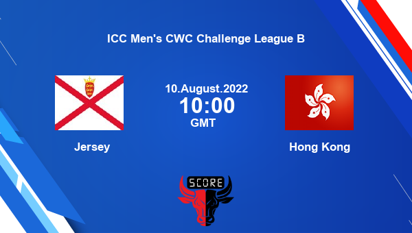 JER vs HKG live score, Jersey vs Hong Kong live Match 23 ODI, ICC Men’s CWC Challenge League B