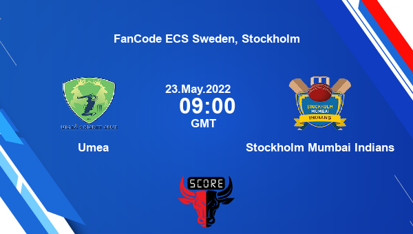UA vs SMI live score, Umea vs Stockholm Mumbai Indians live Match 26 T10, FanCode ECS Sweden, Stockholm