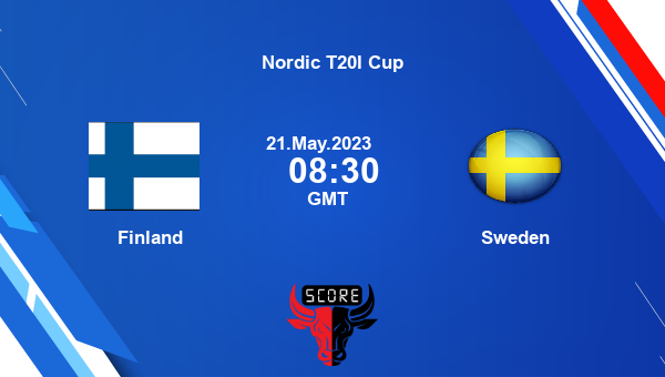FIN vs SWE live score, Finland vs Sweden live Match 10 T20I, Nordic T20I Cup