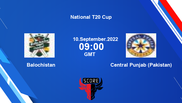Balochistan vs Central Punjab (Pakistan) Dream11 Match Prediction | National T20 Cup |Team News|