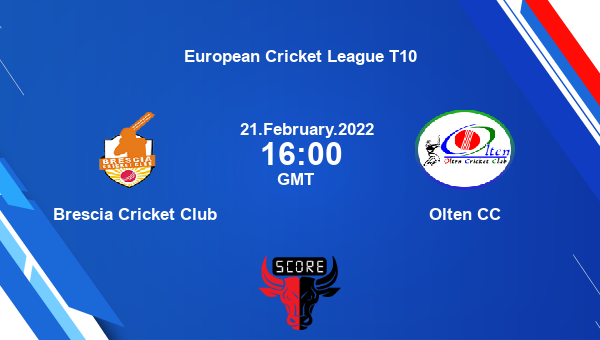 Brescia Cricket Club vs Olten CC Group C – Match 5 T10 livescore, BRCC vs OTC, European Cricket League T10