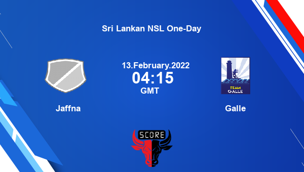Jaffna vs Galle Dream11 Match Prediction | Sri Lankan NSL One-Day |Team News|
