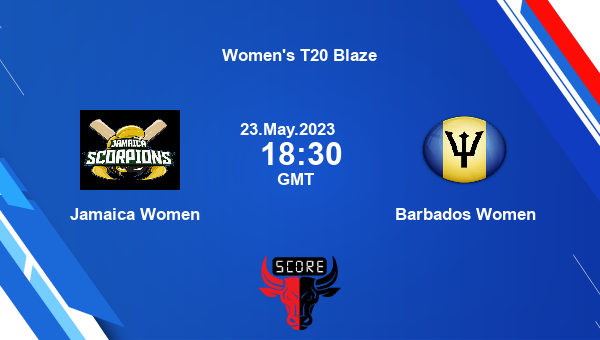 JamWn vs BBW live score, Jamaica Women vs Barbados Women live Match 8 Women T20, Women’s T20 Blaze