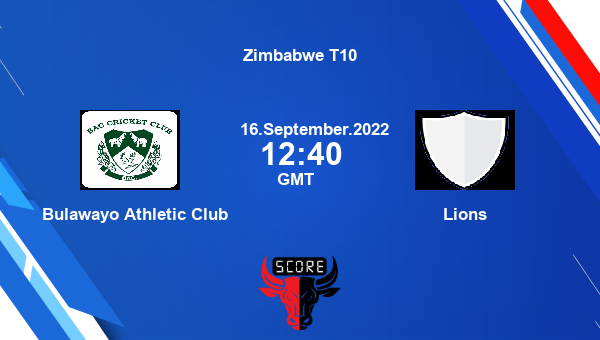 BAC vs LIO live score, Bulawayo Athletic Club vs Lions live Match 26 T10, Zimbabwe T10