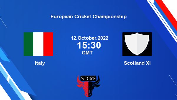 ITA vs SCO-XI live score, Italy vs Scotland XI live Match 14 T10, European Cricket Championship