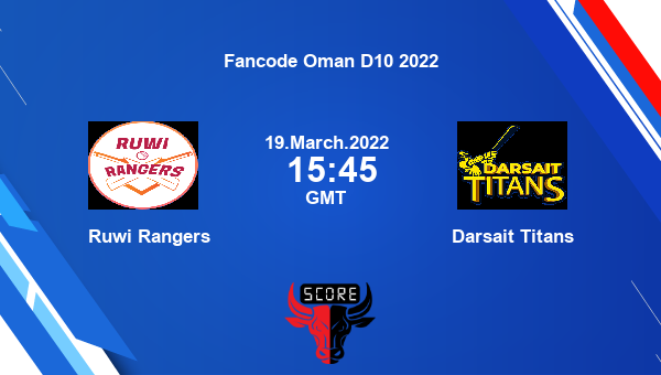 Rangers vs Titans Dream11 Cricket Match Prediction | Fancode Oman D10 2022 |Team News|