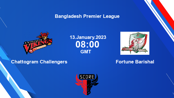 CC vs BRSAL live score, Chattogram Challengers vs Fortune Barishal live 9th Match T20, Bangladesh Premier League
