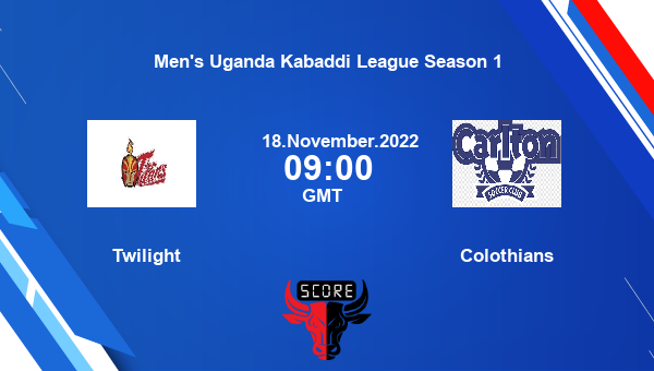 Twilight vs Colothians livescore, Match events TWI vs COL, Men’s Uganda Kabaddi League Season 1, tv info