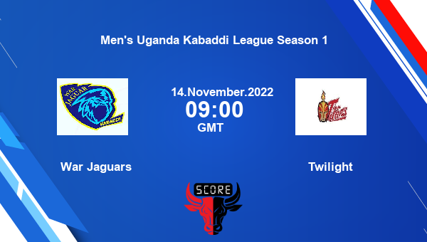 War Jaguars vs Twilight livescore, Match events WAJ vs TWI, Men’s Uganda Kabaddi League Season 1, tv info