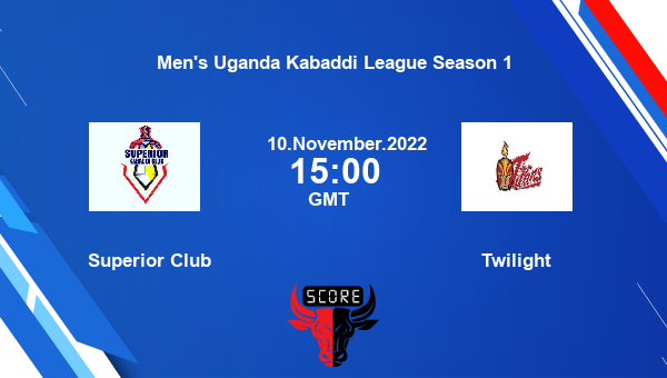 Superior Club vs Twilight livescore, Match events SC vs TWI, Men’s Uganda Kabaddi League Season 1, tv info